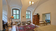 Rekonstruované interiéry n�kdej�í fary v Martínkovicích