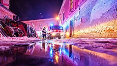 V pevnosti v Josefov� na Náchodsku ho�el p�íst�e�ek, �koda je nízká. (5. ledna...