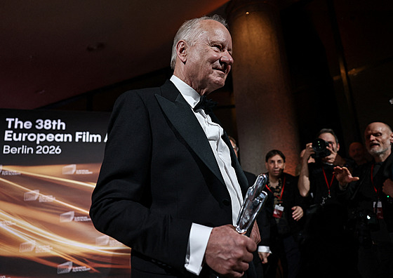 Stellan Skarsgård b�hem slavnostního ve�era p�i p�edávání Evropských...