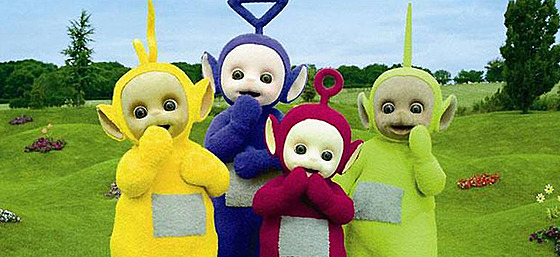 Z d�tského seriálu Teletubbies