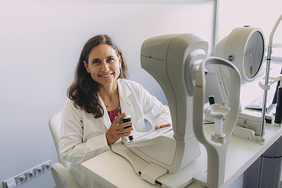 O�ní léka�ka Eva Szabó je primá�kou pra�ské pobo�ky kliniky Gemini