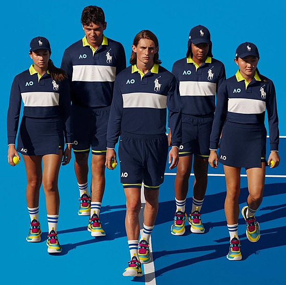 Australian Open i v roce 2026 sází na osv�d�enou klasiku. Americká módní zna�ka...