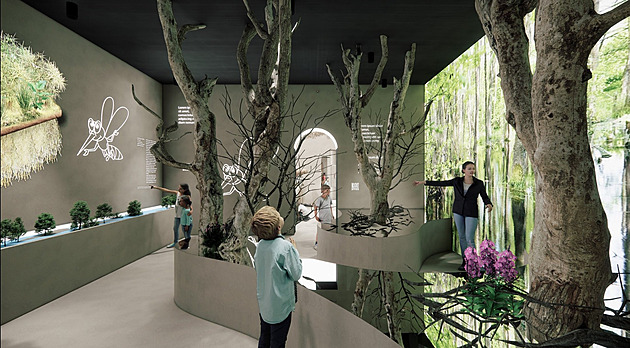 Výlet na bobří hráz či pod vodu. Chátrající zámek ožije za stovky milionů