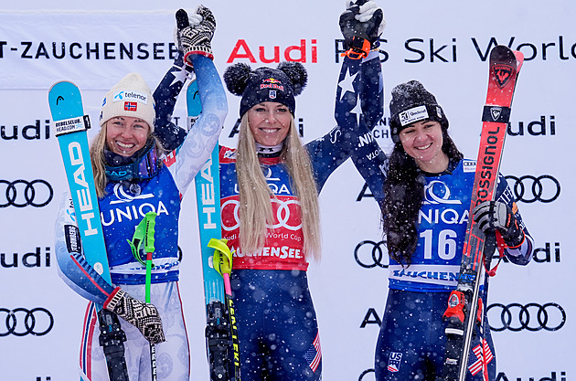 Vonnová znovu vládne. Jsem tvrdohlavá a soutěživá, říká. Dostihne Stenmarka?