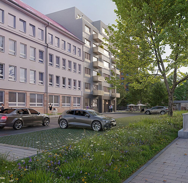 V centru Pardubic přibude přes sto nových bytů. Parkování však bude oříšek