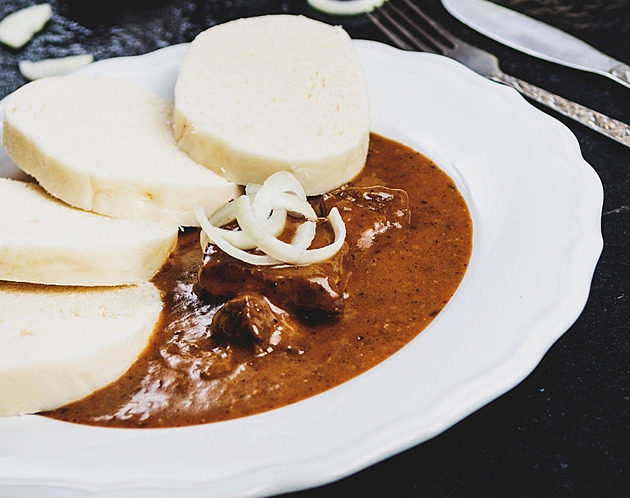 Guláš z jelení kýty podle Tomáše Krause