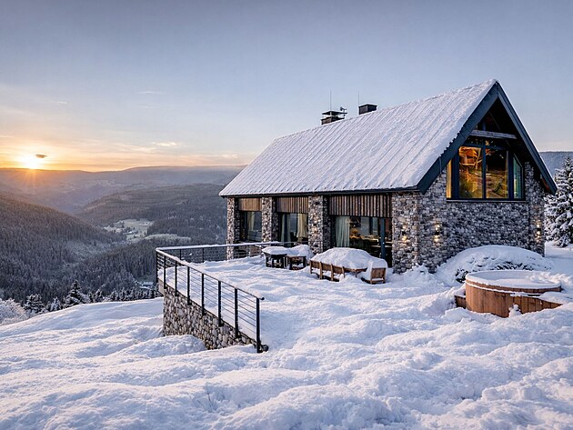 Chaletu BERG v Peci pod Sn�kou