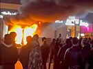 Rozsáhlé protivládní protesty v íránském Teheránu (9. ledna 2026)