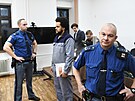 Dominik Feri v jednací síni Okresního soudu v Teplicích. (15. ledna 2026)
