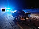 P�t lid� utrp�lo zran�n� p�i pond�ln� nehod� na Semilsku. (12. ledna 2026)