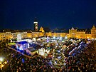 Adventn� trhy v �esk�ch Bud�jovic�ch. (prosinec 2025)