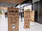 Prodejna, kterou si na t�den otev�ela francouzsk� spole�nost King Colis, nab�z�...