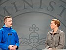 Pokud si máme vybrat mezi USA a Dánskem, volíme Dánsko �ekl grónský premiér...