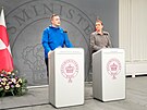 Pokud si máme vybrat mezi USA a Dánskem, volíme Dánsko �ekl grónský premiér...