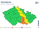 Výstraha p�ed silnou ledovkou (12. ledna 2025)
