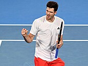 Hlavní postava vít�zného týmu Hubert Hurkacz.