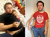 Roky necht�l m�nit �ivotní styl, pak si ale mu� uv�domil, jak moc mu obezita...