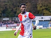 Muhammed Cham b�hem utkání MOL Cupu.