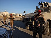 Mezi syrskou armádou a kurdskými silami SDF vypukly nové boje. Snímek pochází z...