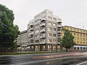 Spole�nost CFIG chce p�estav�t rohový d�m nedaleko podchodu na Karlovin�....