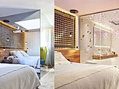 Zrcadlo opticky skv�le zv�t�uje prostor, koupenu za ním nikdo ne�eká. A je tam!...