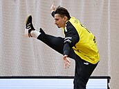 Marco-Jan Terlecki z KP Brno zasahuje.