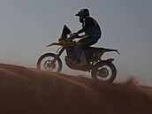 Milan Engel b�hem Rallye Dakar