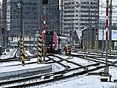 Na brn�nském hlavním nádra�í vykolejil vlak, provoz je p�eru�ený (11. ledna...