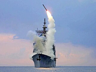 TOMAHAWK, americká �ízená st�ela dlouhého doletu pro pozemní útoky (23. b�ezna...