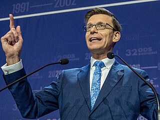 Nový p�edseda ODS Martin Kupka