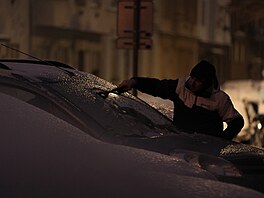 �esko pokryla silná ledovka. Záb�r z Prahy. (13. ledna 2026)