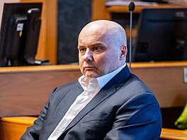 Petr Speychal u M�stského soudu v Praze, kde zazn�l rozsudek v kauze da�ových...