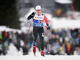 �eský b�ec na ly�ích Ji�í Tu�