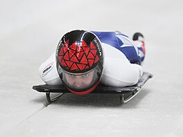 Anna Fernstädtová b�hem 1. kola závodu v Altenbergu.