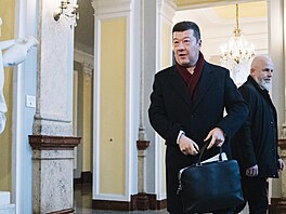 P�edseda Sn�movny a SPD Tomio Okamura po koali�ním jednání oznámil, �e se...