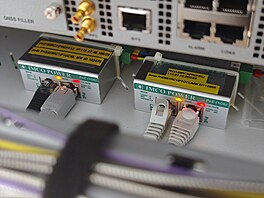 Výhledy na zasn�enou Prahu od BTS spole�nosti Cetin na Poliklinice Agel