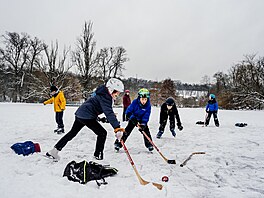 Prahu zasáhlo intenzivní sn�ení. (9. ledna 2026)