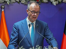 N�mecký kanclé� Friedrich Merz na náv�t�v� v Indii. (12. ledna 2026)