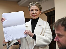 Julija Tymo�enková b�hem soudního sly�ení. (16. ledna 2026)