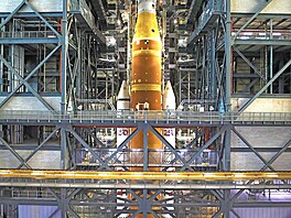 V pátek 16. ledna byla lo� i nosi� ur�ené pro misi Artemis II p�ipraveny k...