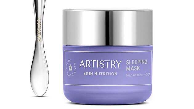No�n� maska Artistry Skin Nutrition intenzivn� podporuje p�irozenou regeneraci pleti b�hem sp�nku a d�ky v�ta�ku z b�l�ch sem�nek chia hydratuje a chr�n� ple�, cena 2025 K�.