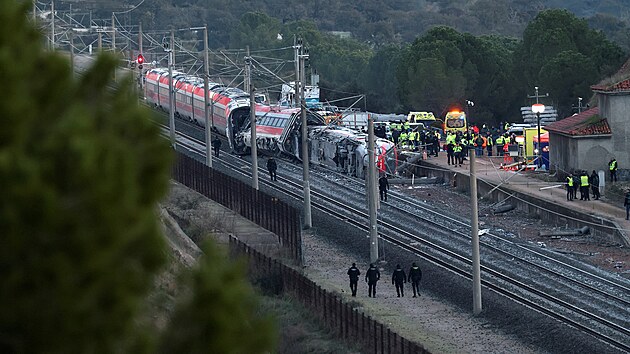 Na jihu �pan�lska se srazily dva vlaky. (19. ledna 2026)