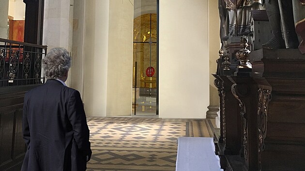 P�estavbu kaple navrhl architekt Marek �t�p�n.