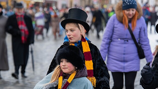 Pochodu �vihl� ch�ze se v Olomouci ��astn� lid� v�ech v�kov�ch kategori�. (11. ledna 2026)