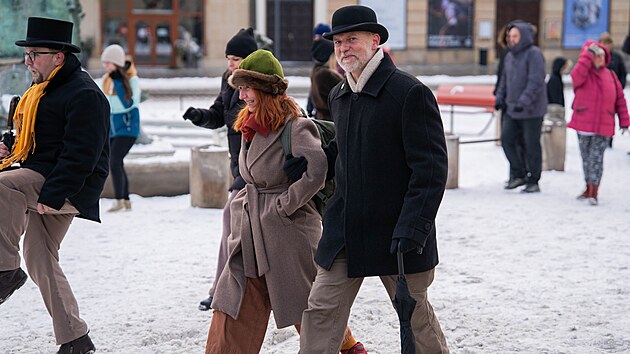 V Olomouci se konal t�et� ro�n�k �vihl� ch�ze. (11. ledna 2026)