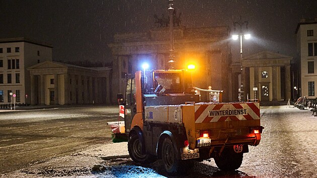 Ledovka tr�p� tak� N�mecko. (13. ledna 2026)