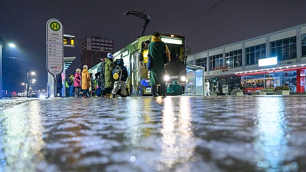 Ledovka tr�p� tak� N�mecko. (13. ledna 2026)