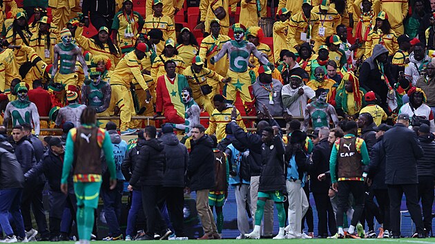 Natvan hri a fanouci Senegalu po nazen penalti pro Marruecos.