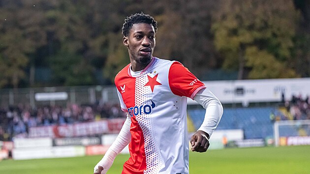 Muhammed Cham b�hem utkání MOL Cupu.