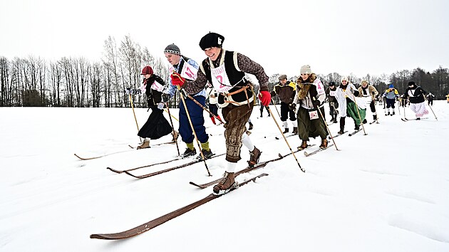 Z�vod Skiman m��� zhruba osm kilometr� a je zakon�en� tradi�n� veselic� v hosp�dce v nedalek�m Radost�n�.
